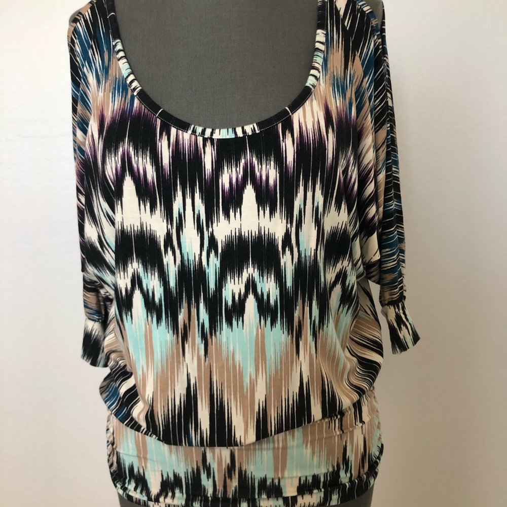 Tart fun peep show shoulder blouse